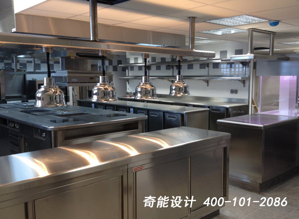 酒店廚房設計也要遵循設計的便捷安全原則